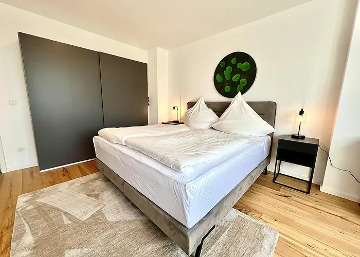 Appartement City-apartment Mit Rheinblick Düsseldorf